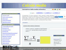 Tablet Screenshot of calcolomedia.com